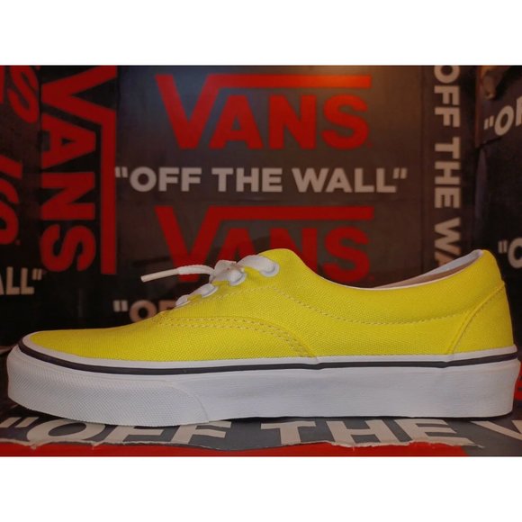 Vans Era Neon Lemon Tonic/True White Women's 7 VN0A4U39WT7 - Picture 4 of 10